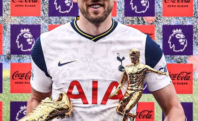 Harry Kane wins Premier League Golden Boot