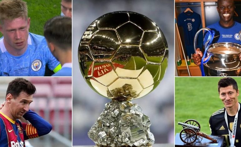 Kante, Messi, Ronaldo: Who will win 2021 Ballon d’Or?