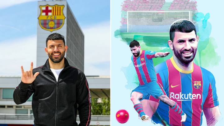 Official: Barcelona announce the signing of Sergio Aguero