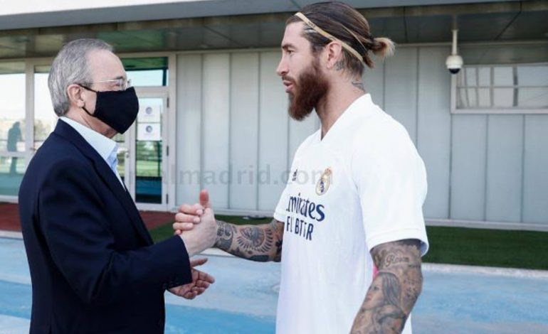 The cold war at Real Madrid over Sergio Ramos