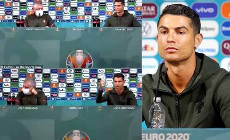Cristiano Ronaldo vs Coca Cola: UEFA warns of fines for teams if drinks are moved at pressers