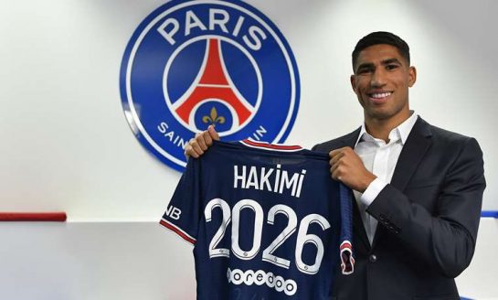 Official | Achraf Hakimi signs for PSG