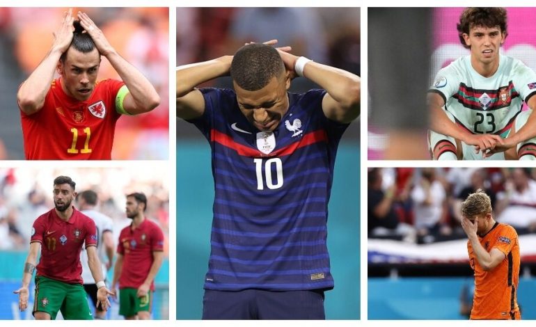 Mbappe, Kane, Fernandes: Euro 2020’s most disappointing XI features Man Utd & Chelsea stars