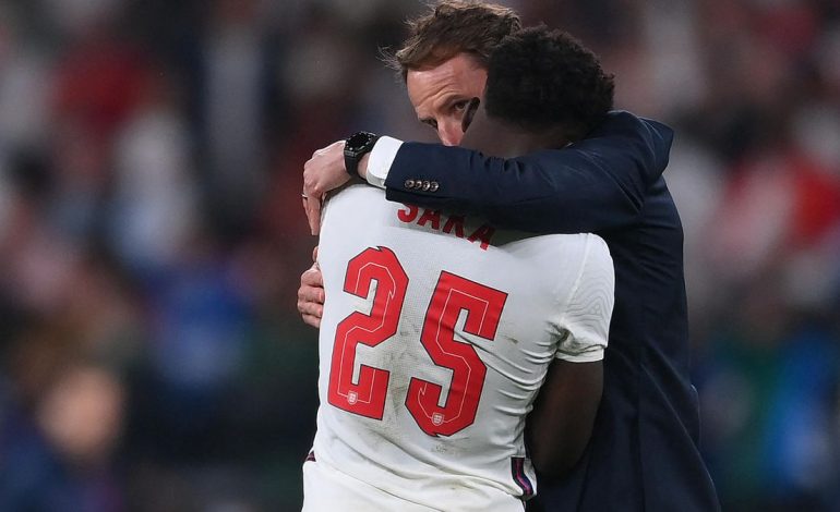 Bukayo Saka responds to racist abuse after England penalty miss