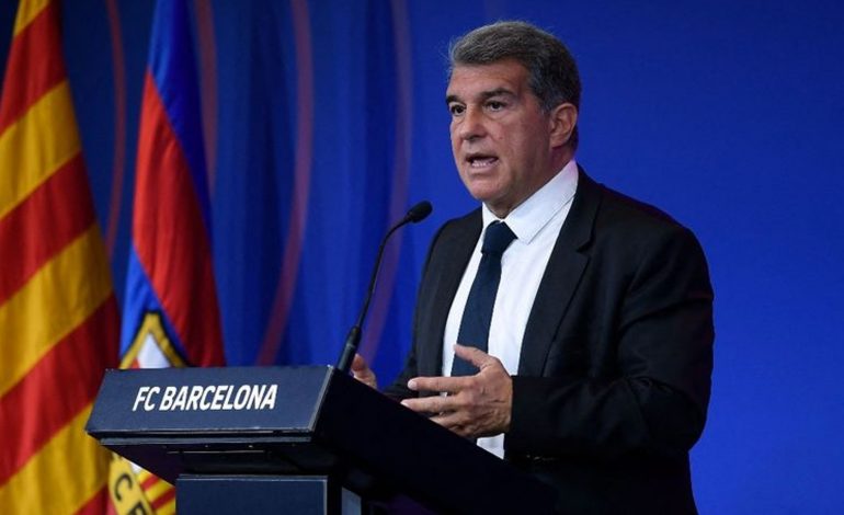 ‘He wants to stay’ – Barcelona president Joan Laporta issues fresh update on Lionel Messi contract situation