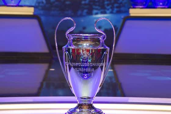 The Champions League group stage draw in full