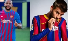 Gerard Pique takes paycut so Barcelona can register Memphis Depay and Eric Garcia