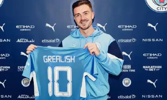 Grealish excited to play under Guardiola as Man City confirm £100m transfer