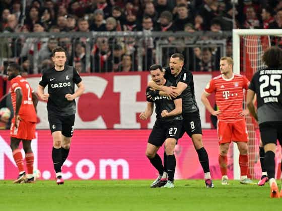 FREIBURG PULL OFF HISTORIC UPSET TO KNOCK BAYERN OUT OF DFB POKAL