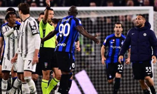 🇮🇹 BOTH SCORERS SEE RED AS INTER HOLD JUVE IN COPPA ITALIA SEMIS