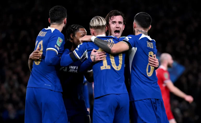 CHELSEA HEAD TO EFL CUP FINAL AFTER THRASHING MIDDLESBROUGH